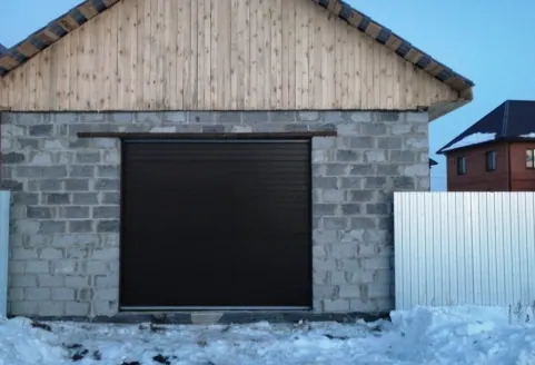 Монтаж секционных ворот Damast п300